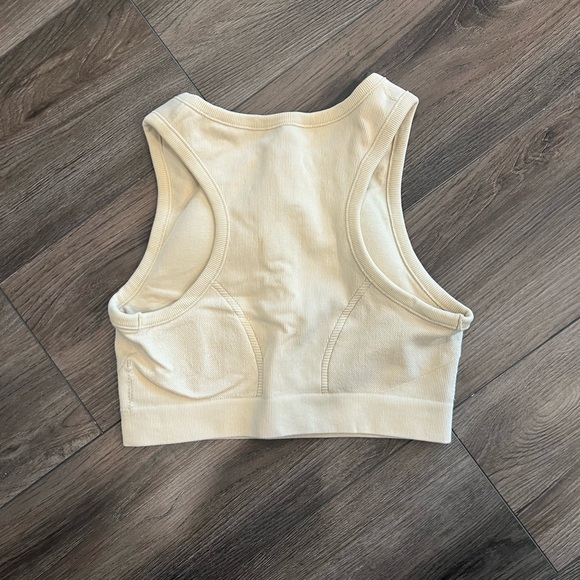 Aerie Set OFFLINE High Waisted Seamless Legging & Zip Front Sports Bra, Medium - Picture 3 of 7